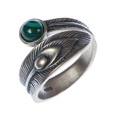 925 Sterling Silver Peacock Tail Rings - RALO COLLECTION STUDIO