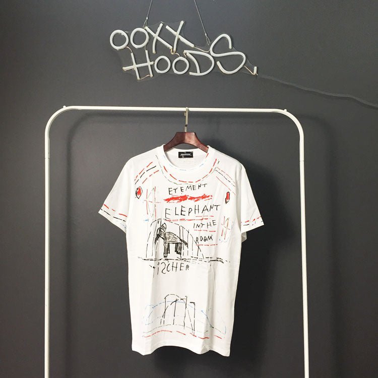 All-match Fashion Half-sleeved Tee Short-sleeved T-shirt For Men And Women - RALO COLLECTION STUDIO