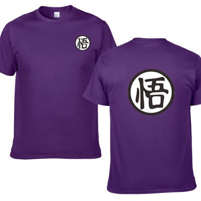 Casual Men Short Sleeve Shirt Cotton High Quality Male T-Shirts Anime Tops Tees - RALO COLLECTION STUDIO