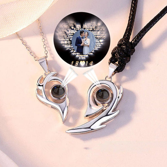 Couple Necklace Silver Men And Women Pair Trend Private Customization - RALO COLLECTION STUDIO