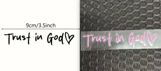 Fashion Faith Jesus God Car Letter Sticker - RALO COLLECTION STUDIO