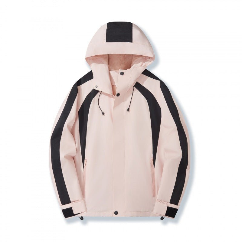 Hooded Sport-Style Jacket Mens Casual Outdoor Waterproof Coat - RALO COLLECTION STUDIO