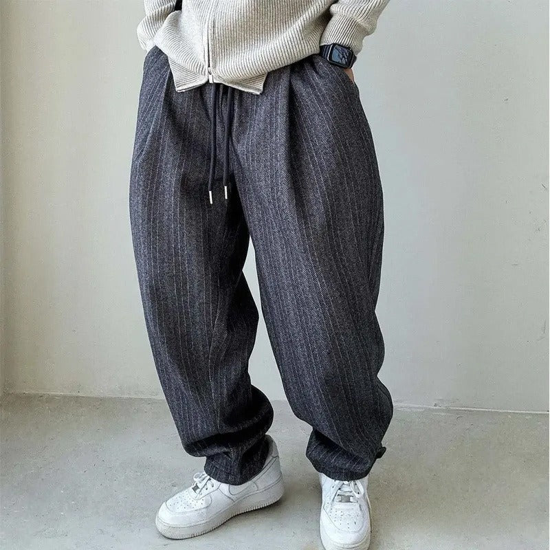 Loose Casual Fashion Brand Wide-leg Harem Pants - RALO COLLECTION STUDIO