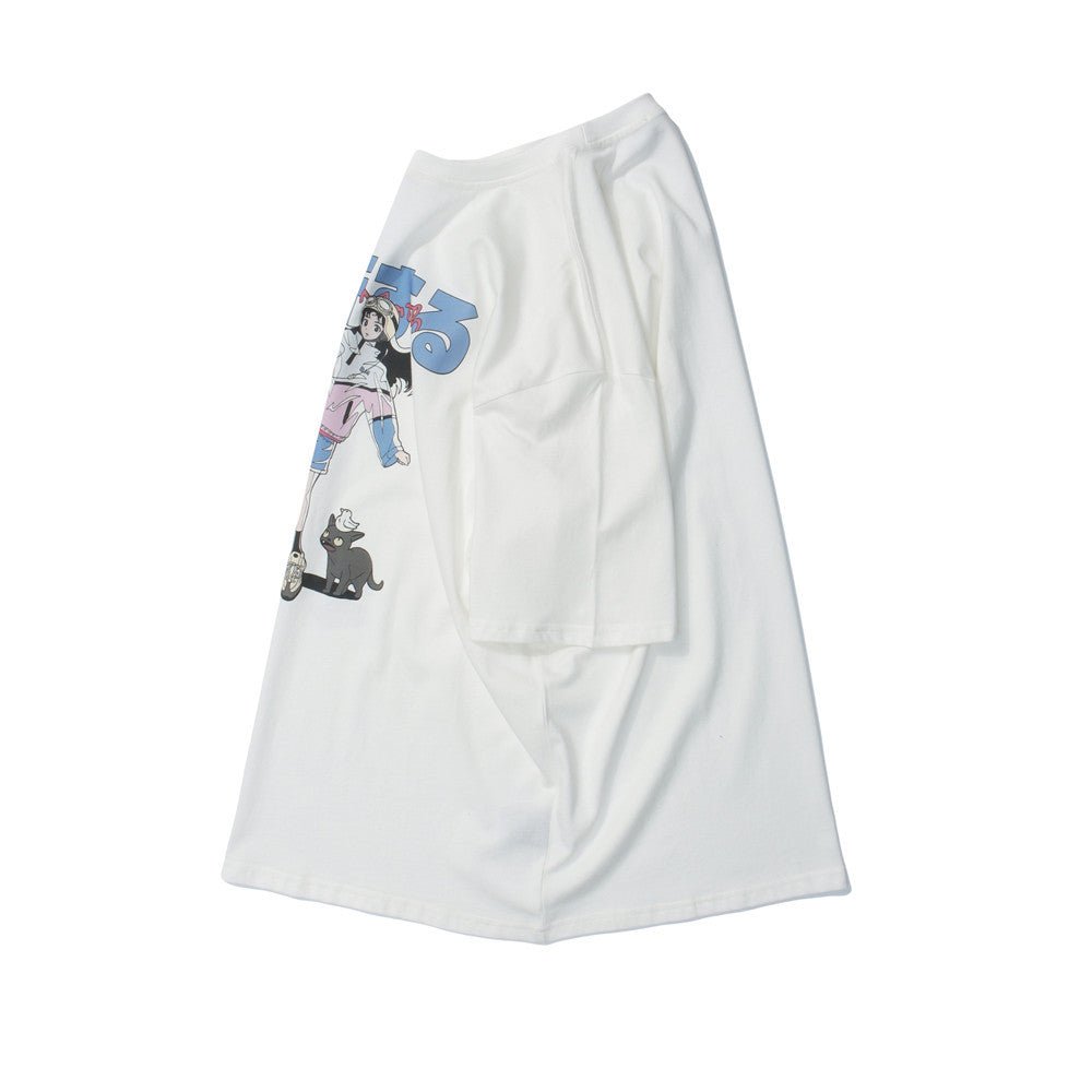 Men's Anime Print Short-sleeved T-shirt - RALO COLLECTION STUDIO