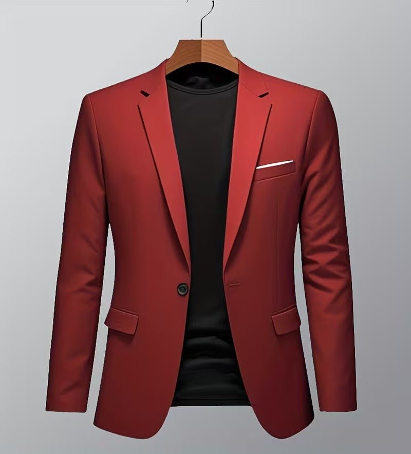 Mens Business-Casual Formal Suit Korean Style - RALO COLLECTION STUDIO