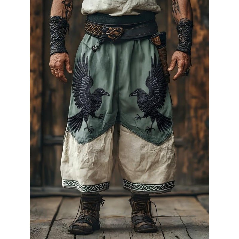 Mens Casual Stylish Loose-fitting Wide-leg Pants - RALO COLLECTION STUDIO