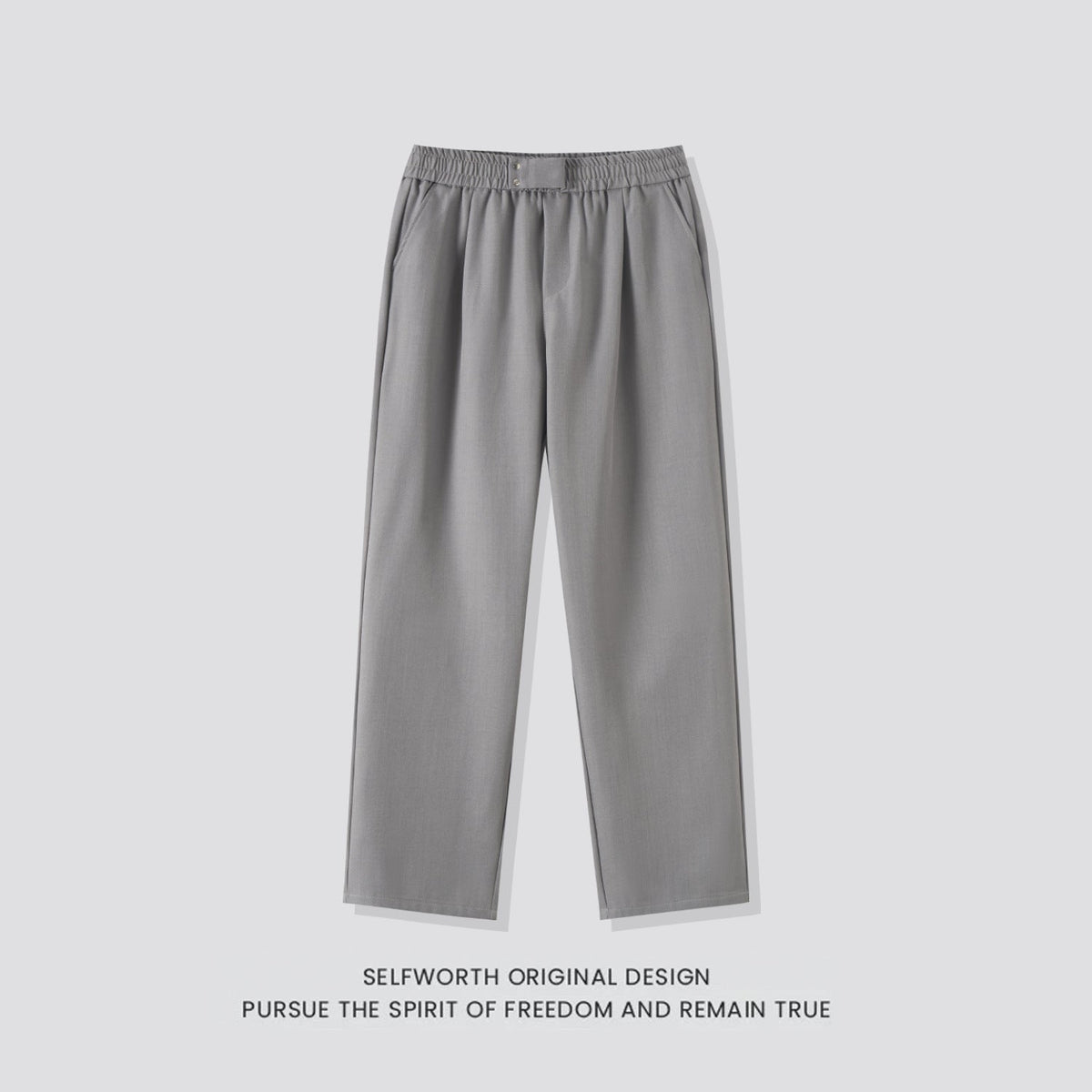 Mens Elastic Waist Casual Pants - RALO COLLECTION STUDIO