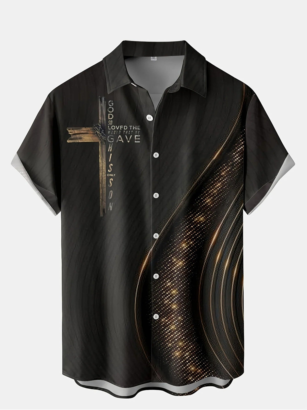 Mens Retro Shirt 3D Printed Top Short Sleeves - RALO COLLECTION STUDIO