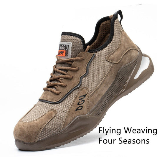 Men's Safety Shoes Anti-smashing And Anti-piercing Steel Toe - RALO COLLECTION STUDIO