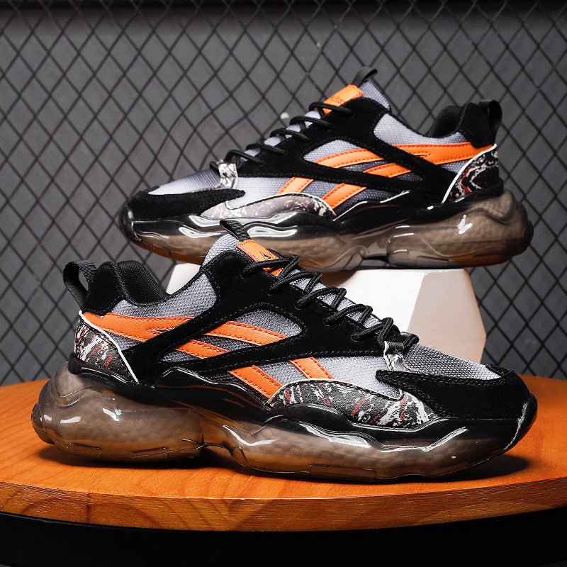 RALO Collection Men’s Korean Style Platform Sneakers – Height Increasing Low-Cut Casual Running - RALO COLLECTION STUDIO