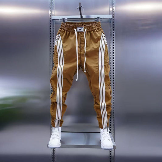Mens Striped Jogger Casual Pants - RALO COLLECTION STUDIO