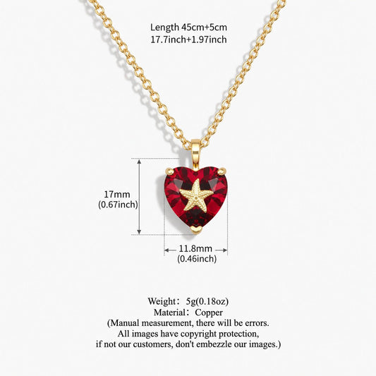 Ocean-style 12-zodiac Birthstone Necklace Light Luxury And Versatile - RALO COLLECTION STUDIO