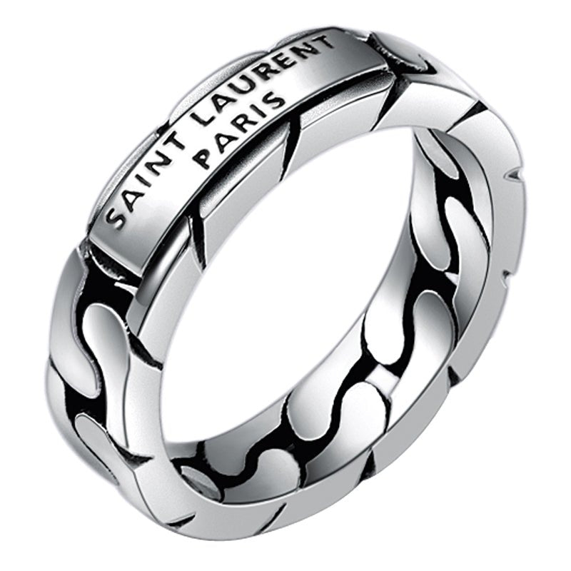 S925 Sterling Silver Jewelry Creative Chain Ring Silver Ring - RALO COLLECTION STUDIO