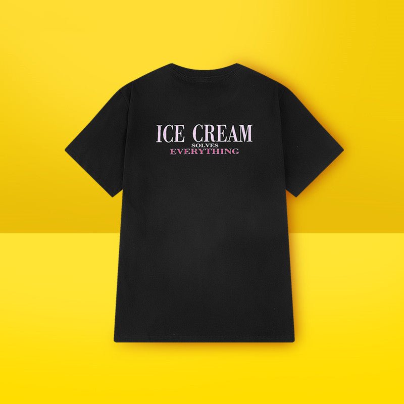 Trendy Alphabet Print Short-sleeved T-shirt For Men And Women - RALO COLLECTION STUDIO