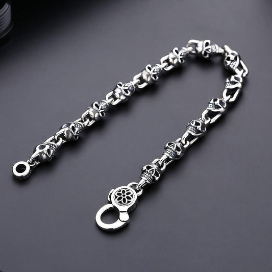 Vintage Vintage Trendy S925 Sterling Silver Bracelet For Men And Women - RALO COLLECTION STUDIO