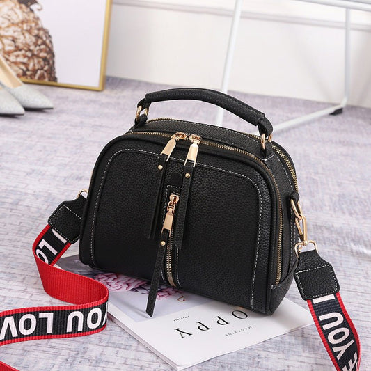 Ralo Petite Square Wide-Strap Shoulder Bag - RALO COLLECTION STUDIO