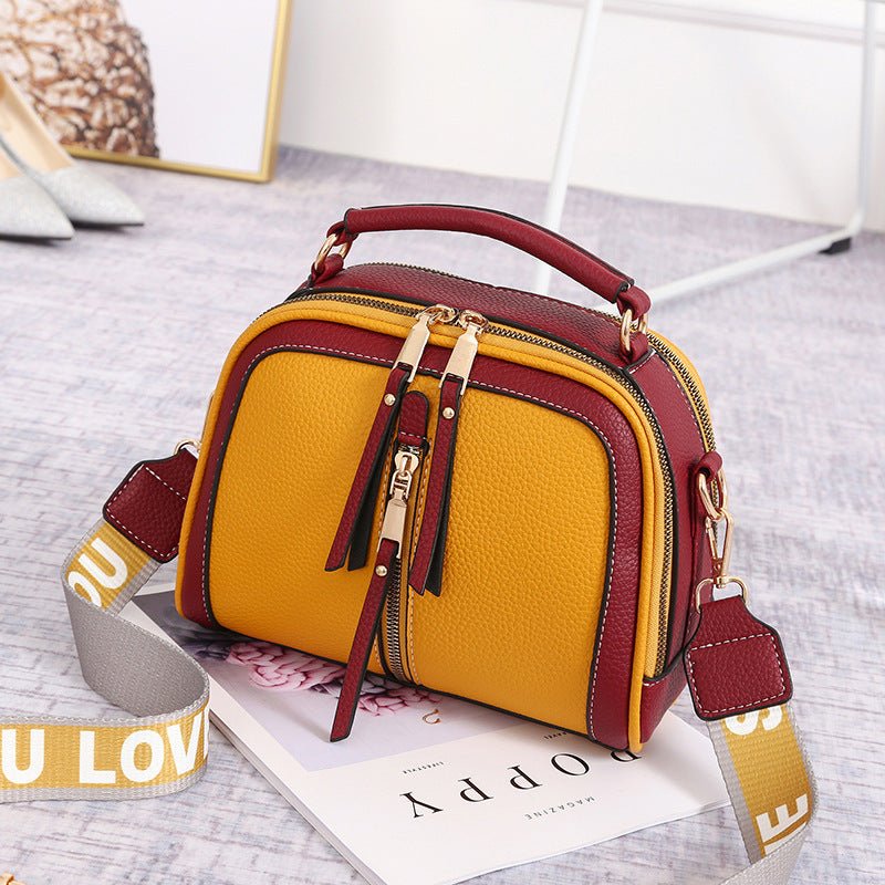 Ralo Petite Square Wide-Strap Shoulder Bag - RALO COLLECTION STUDIO