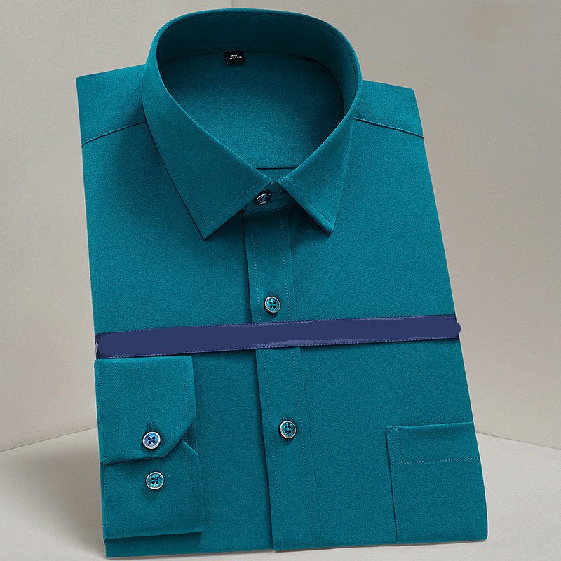 Work Clothes Mercerized Stretch Shirt Men - RALO COLLECTION STUDIO