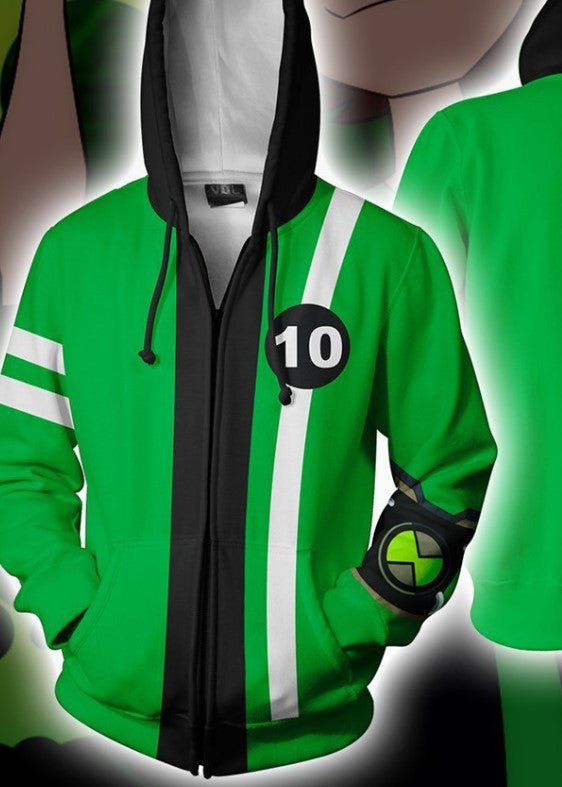 3D Anime Print Zip Shirt - RALO COLLECTION STUDIO