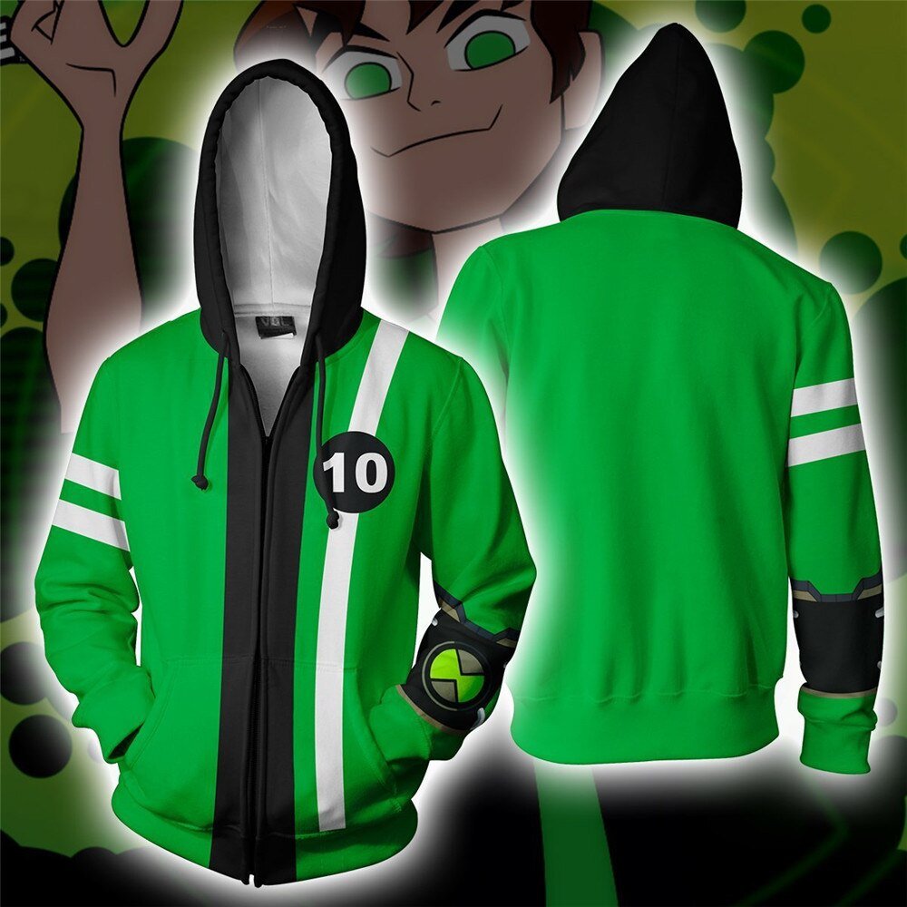 3D Anime Print Zip Shirt - RALO COLLECTION STUDIO
