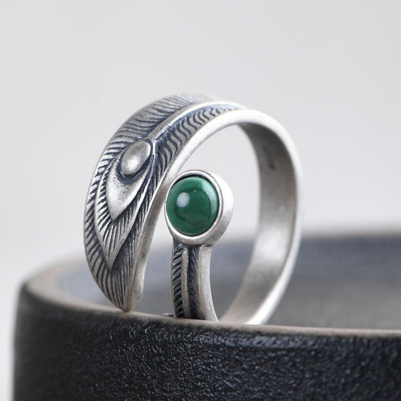 925 Sterling Silver Peacock Tail Rings - RALO COLLECTION STUDIO