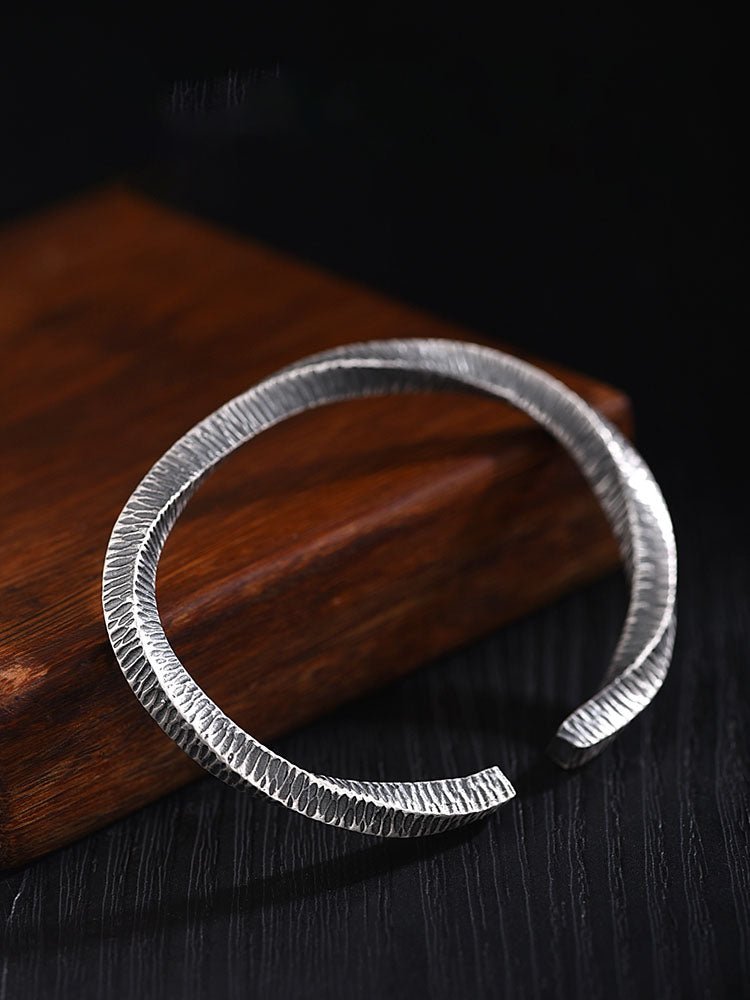 999 Sterling Silver Mobius Ring Bracelet For Men And Women - RALO COLLECTION STUDIO
