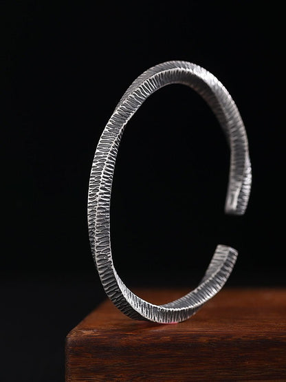 999 Sterling Silver Mobius Ring Bracelet For Men And Women - RALO COLLECTION STUDIO