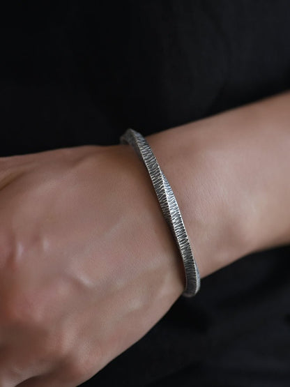 999 Sterling Silver Mobius Ring Bracelet For Men And Women - RALO COLLECTION STUDIO