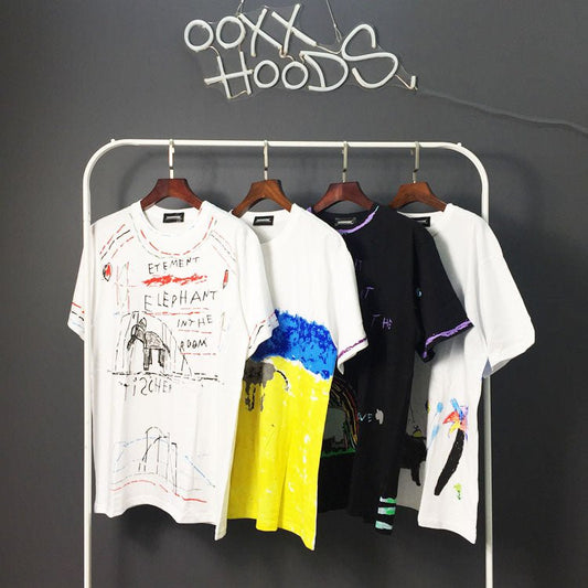 All-match Fashion Half-sleeved Tee Short-sleeved T-shirt For Men And Women - RALO COLLECTION STUDIO
