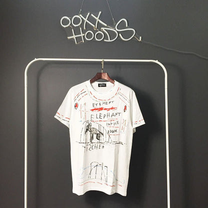 All-match Fashion Half-sleeved Tee Short-sleeved T-shirt For Men And Women - RALO COLLECTION STUDIO