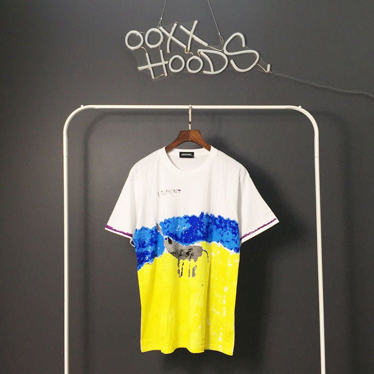 All-match Fashion Half-sleeved Tee Short-sleeved T-shirt For Men And Women - RALO COLLECTION STUDIO