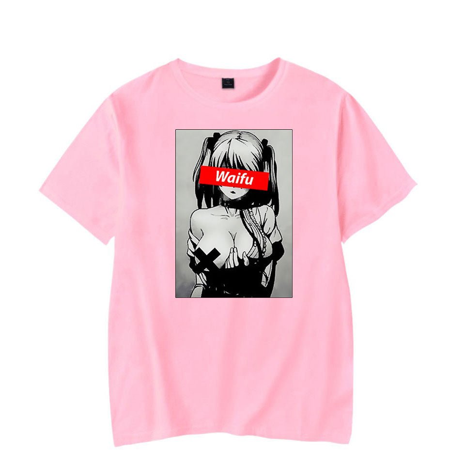 Anime 2D print short sleeve T-shirt - RALO COLLECTION STUDIO