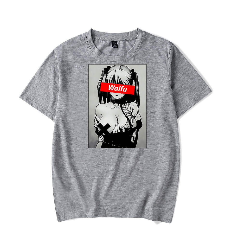 Anime 2D print short sleeve T-shirt - RALO COLLECTION STUDIO