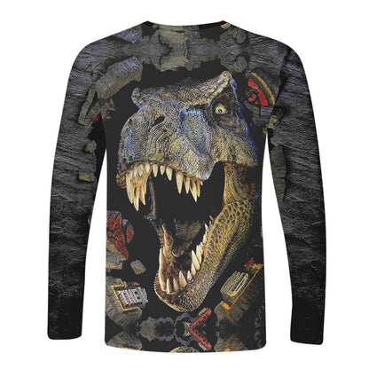 Anime Dinosaur 3D T Shirt Men's Casual T Shirt - RALO COLLECTION STUDIO