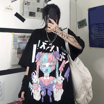 Anime loose T-shirt - RALO COLLECTION STUDIO