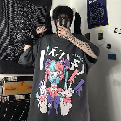 Anime loose T-shirt - RALO COLLECTION STUDIO