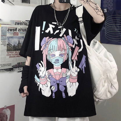 Anime loose T-shirt - RALO COLLECTION STUDIO