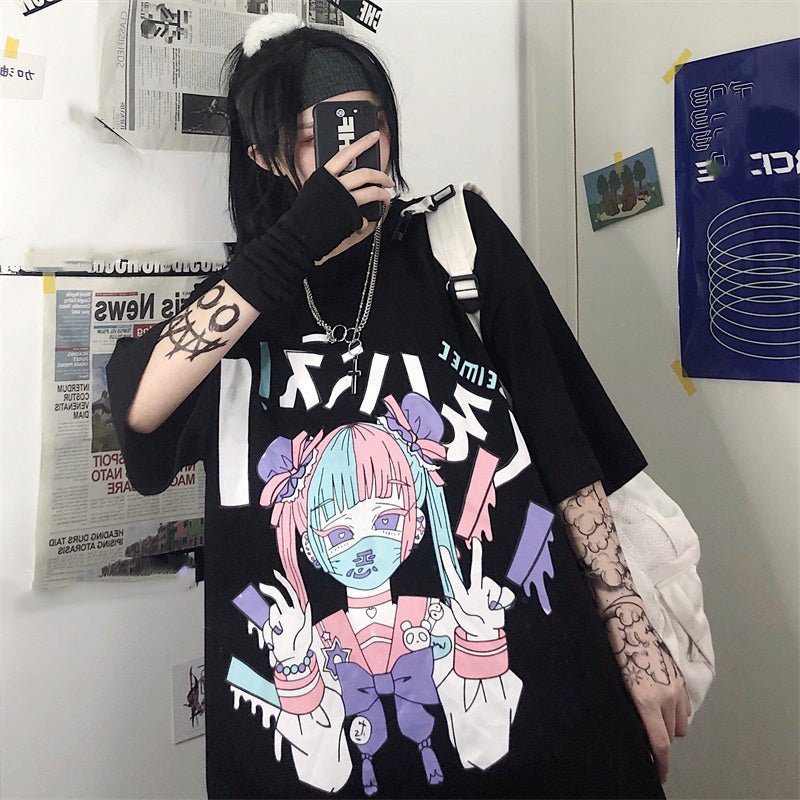 Anime loose T-shirt - RALO COLLECTION STUDIO