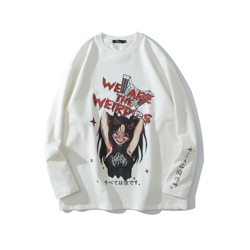 Anime street collar hoodie - RALO COLLECTION STUDIO