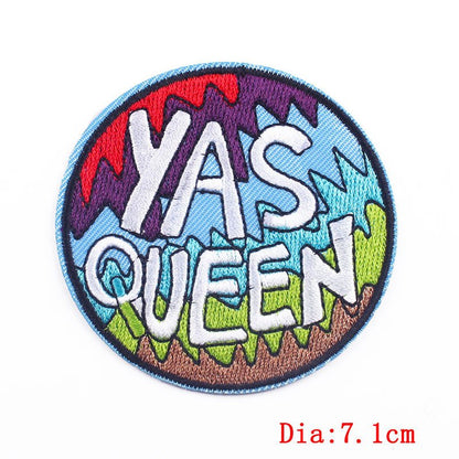 Anime Wave Embroidery Cloth Paste Computer Embroidered T Shirt With Back Glue DIY Patch - RALO COLLECTION STUDIO