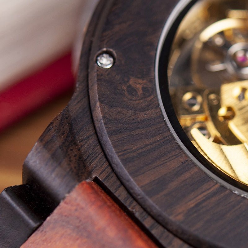 Automatic mechanical watch wood watch wood - RALO COLLECTION STUDIO