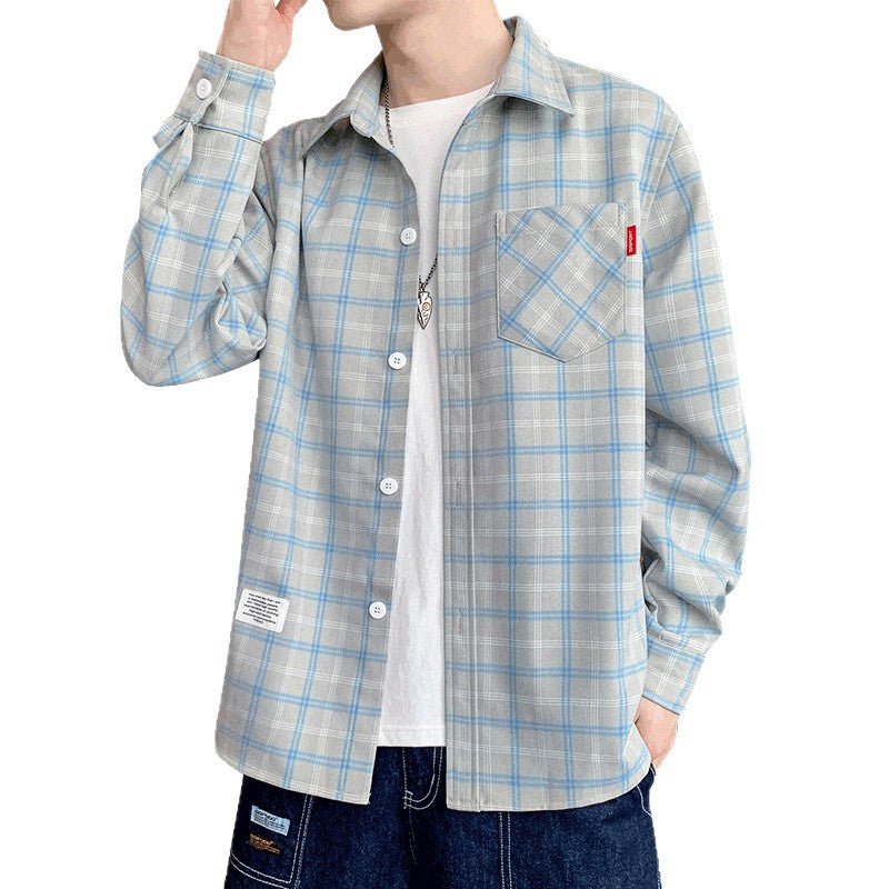 Autumn Mens Trendy Loose-fitting Versatile Top - RALO COLLECTION STUDIO