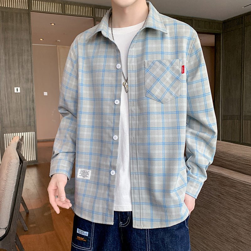 Autumn Mens Trendy Loose-fitting Versatile Top - RALO COLLECTION STUDIO