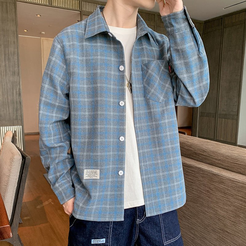 Autumn Mens Trendy Loose-fitting Versatile Top - RALO COLLECTION STUDIO