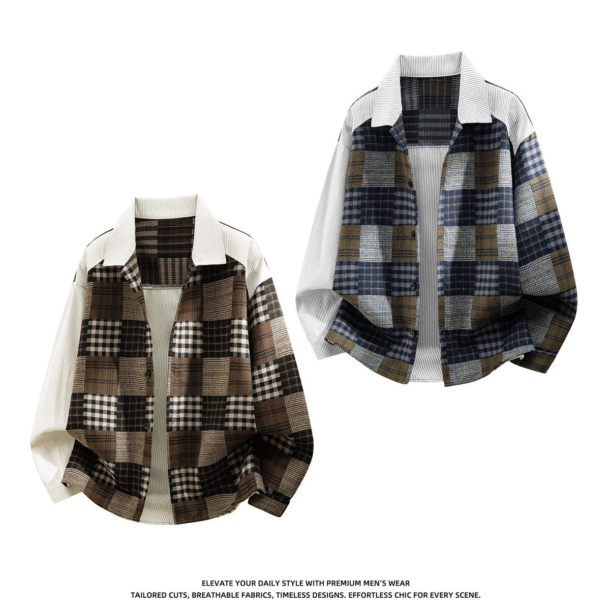 Autumn Versatile American-style Trendy Shirt For Men - RALO COLLECTION STUDIO