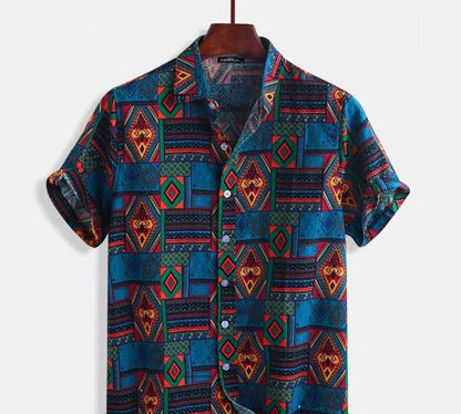 Beach shirt printed shirt men - RALO COLLECTION STUDIO