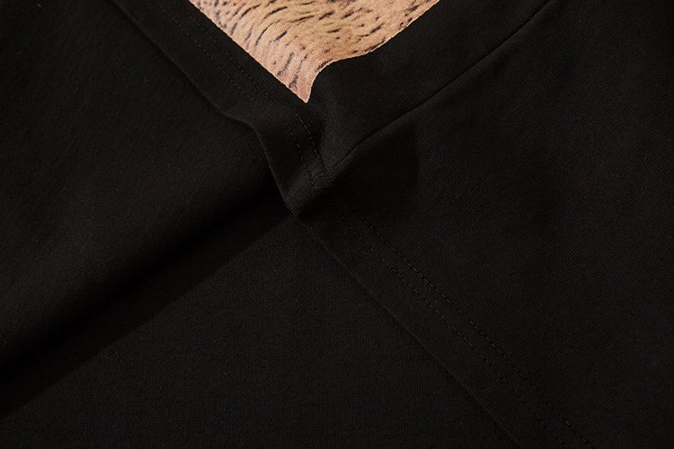 Bear Printed Short-sleeved T-shirt For Men - RALO COLLECTION STUDIO