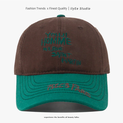 Big Head Circumference Peaked Cap Fashion Trendy Baseball Cap For Men - RALO COLLECTION STUDIO
