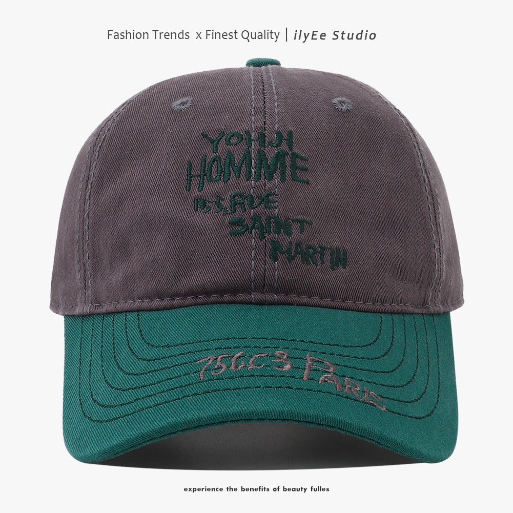 Big Head Circumference Peaked Cap Fashion Trendy Baseball Cap For Men - RALO COLLECTION STUDIO