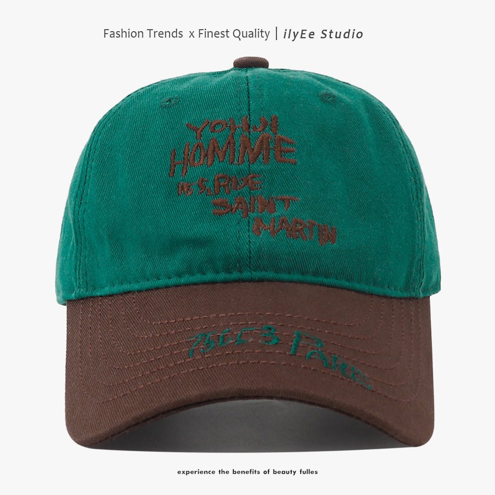 Big Head Circumference Peaked Cap Fashion Trendy Baseball Cap For Men - RALO COLLECTION STUDIO